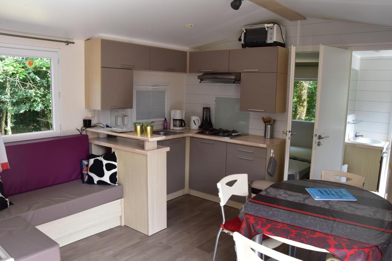 Mobil-Home A La Campagne Le Faou Dış mekan fotoğraf